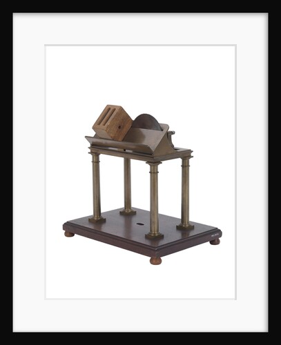 Corner sawing machine model by Marc Isambard Brunel