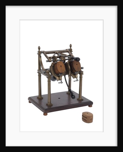 Scoring machine model by Marc Isambard Brunel