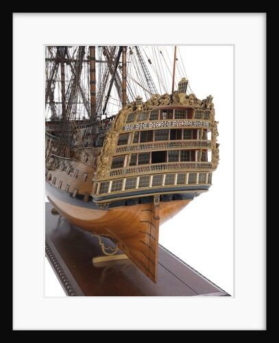Model of First rate 100-gun warship 'Victory' (1737) by unknown