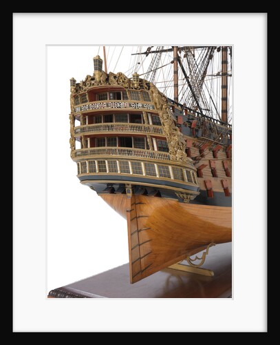 Model of First rate 100-gun warship 'Victory' (1737) by unknown