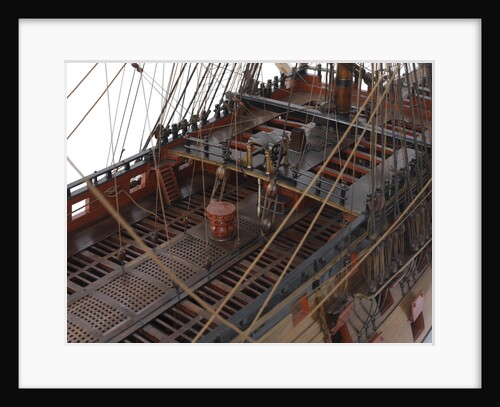 Model of First rate 100-gun warship 'Victory' (1737) by unknown