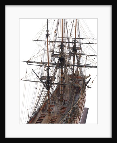 Model of First rate 100-gun warship 'Victory' (1737) by unknown