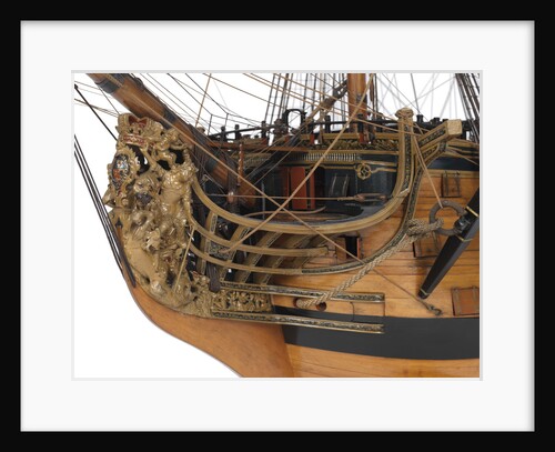 Model of First rate 100-gun warship 'Victory' (1737) by unknown