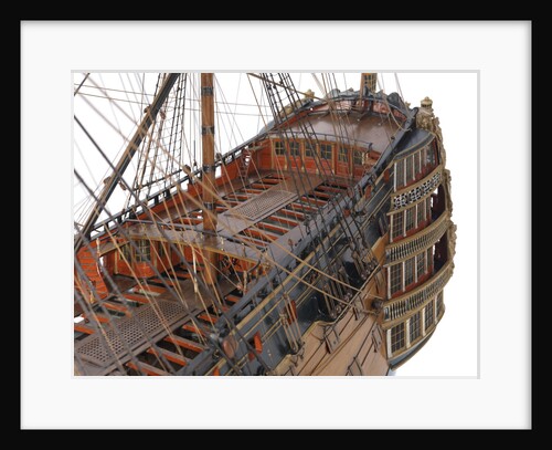 Model of First rate 100-gun warship 'Victory' (1737) by unknown