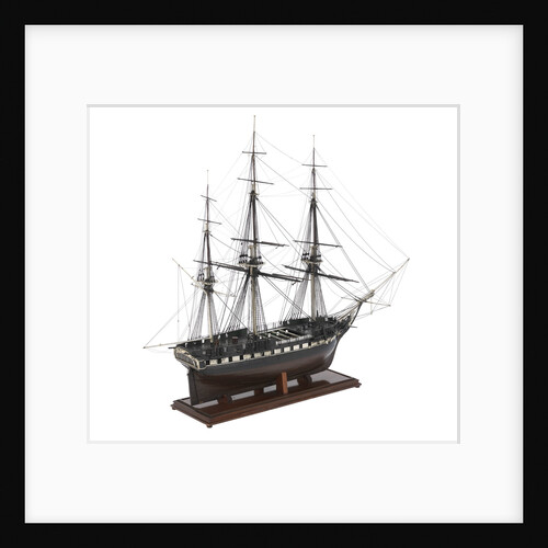 The warship, frigate 38 gun 'Seahorse' (1794) by unknown