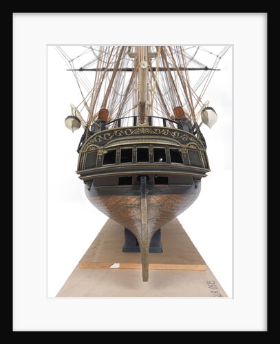 A full hull and rigged model of the warship and 36-gun frigate 'Phoebe' (1795) by unknown