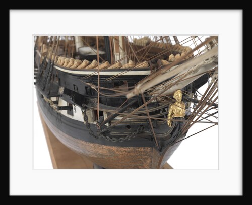 A full hull and rigged model of the warship and 36-gun frigate 'Phoebe' (1795) by unknown