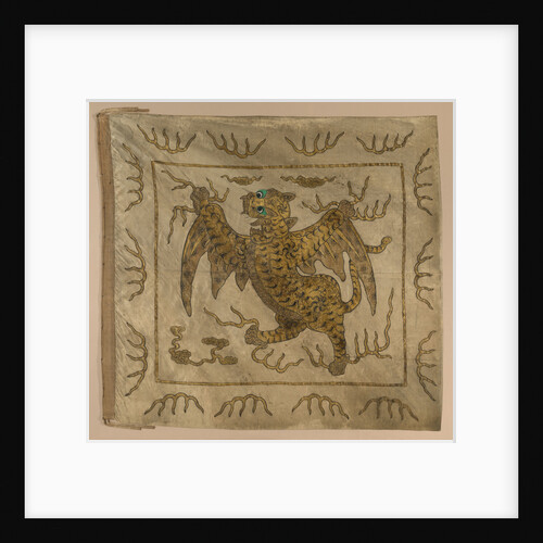Imperial Chinese flag, 1857 by unknown