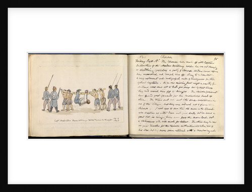 Double page spread from the Cree Journal (3rd party clearance required for commercial use) by Edward Cree