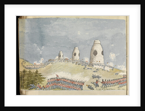 'The Fight at the Signal Towers' Cree Journal image (3rd party clearance required for commercial use) by Edward Cree