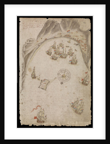 Plate from Edward Barlow's journal of his life at sea in king's ships, East & West Indiamen & other merchantmen from 1659 to 1703. by Edward Barlow
