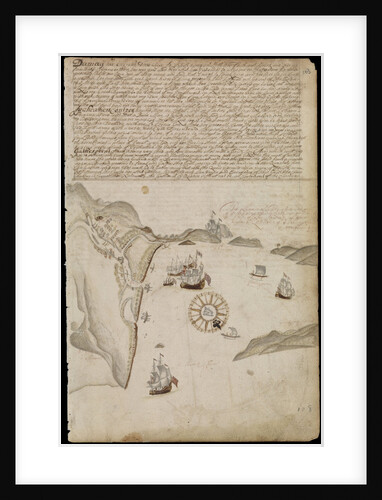 Plate from Edward Barlow's journal of his life at sea in king's ships, East & West Indiamen & other merchantmen from 1659 to 1703. by Edward Barlow