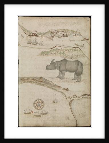 Plate from Edward Barlow's journal of his life at sea in king's ships, East & West Indiamen & other merchantmen from 1659 to 1703. by Edward Barlow