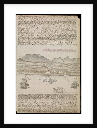 Plate from Edward Barlow's journal of his life at sea in king's ships, East & West Indiamen & other merchantmen from 1659 to 1703. by Edward Barlow