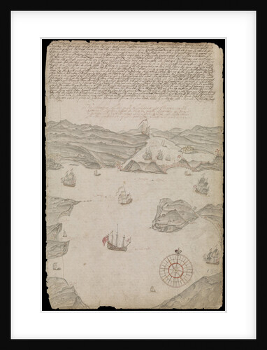 Plate from Edward Barlow's journal of his life at sea in king's ships, East & West Indiamen & other merchantmen from 1659 to 1703. by Edward Barlow