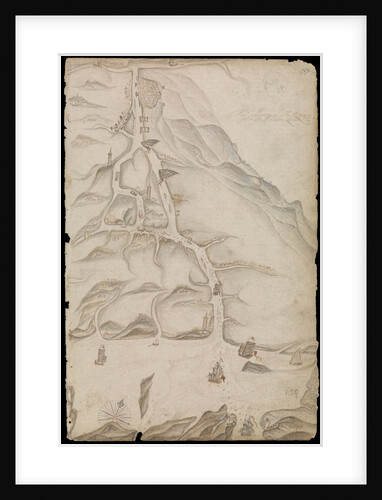 Plate from Edward Barlow's journal of his life at sea in king's ships, East & West Indiamen & other merchantmen from 1659 to 1703. by Edward Barlow