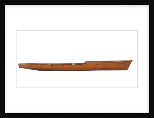 Tank testing model; Design model by unknown