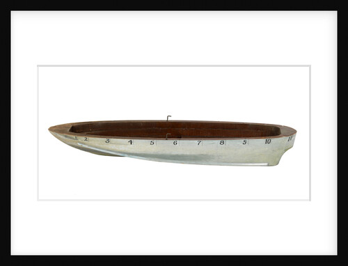 Tank testing model; Design model by unknown