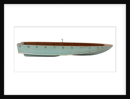 Tank testing model; Design model by unknown