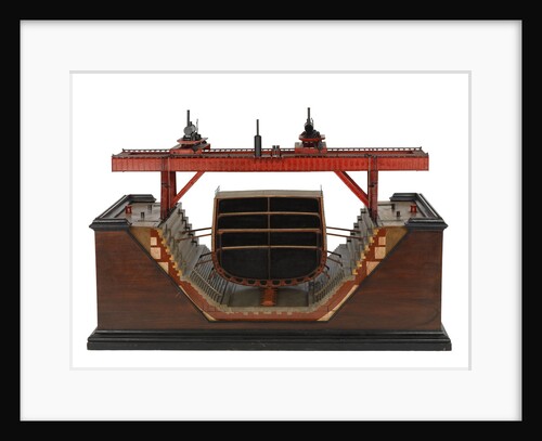 Steam Travelling Gantry; Warship by unknown