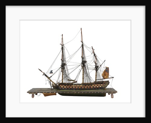 Warship; 1st rate; 100 guns by unknown