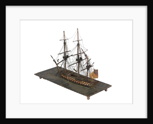 Warship; 1st rate; 100 guns by unknown