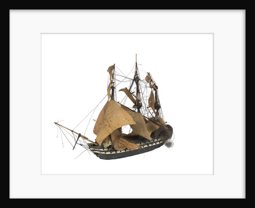 'Leviathan'; warship; 74 guns; 3rd rate by William Haines