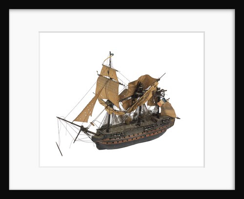 'Intrepide'; warship; 74 guns by William Haines