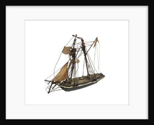 'Pickle'; service vessel; schooner, topsail by William Haines
