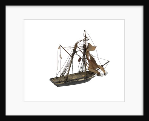 'Pickle'; service vessel; schooner, topsail by William Haines