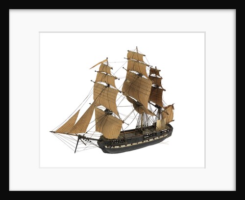 'Euryalus'; warship; 36 guns; frigate by William Haines