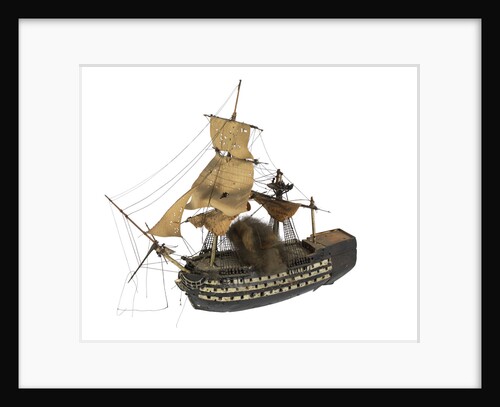 'Royal Sovereign'; warship; 100 guns; 1st rate by William Haines