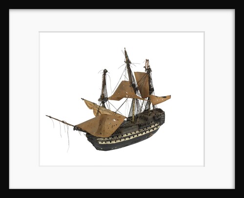 'Berwick'; warship; 74 guns by William Haines