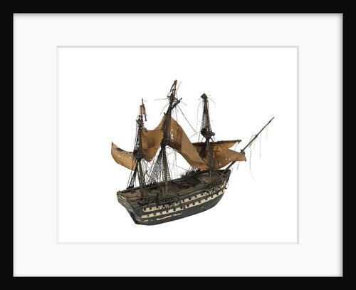 'Berwick'; warship; 74 guns by William Haines