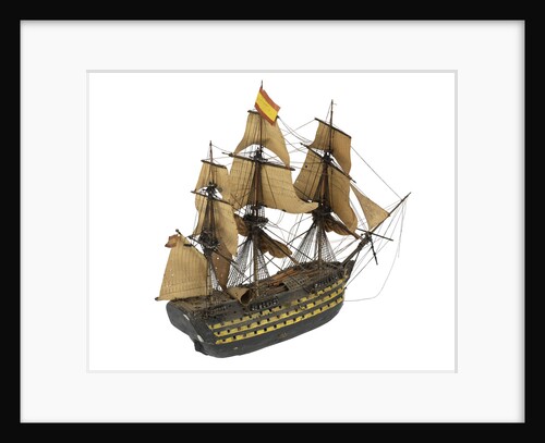 'Principe de Asturias'; warship; 112 guns by William Haines