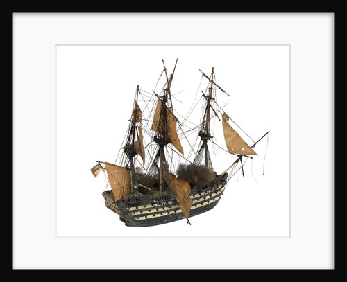 'Neptune'; warship; 98 gun by William Haines