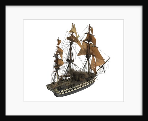 'Orion'; warship; 74 guns; 3rd rate by William Haines
