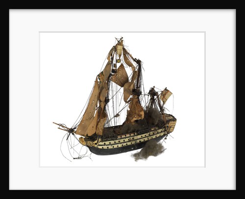 HMS 'Victory' (1765); warship; 100 guns; 1st rate by William Haines