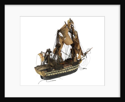 HMS 'Victory' (1765); warship; 100 guns; 1st rate by William Haines