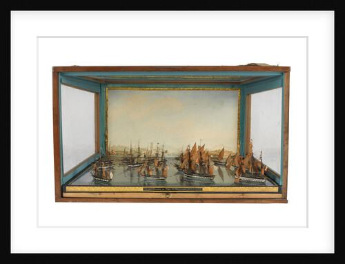 Model of the entance to the port of Marseille by unknown