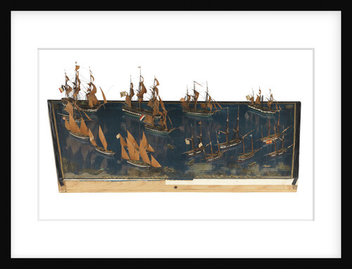 Model of the entance to the port of Marseille by unknown