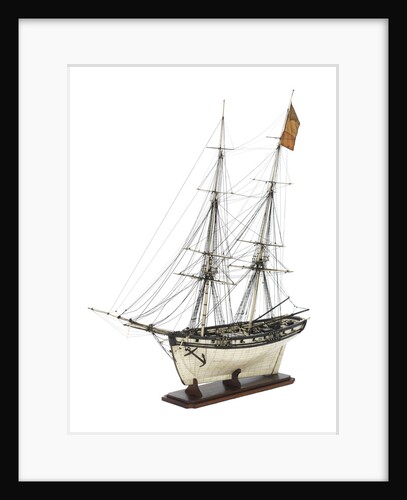 Brig Warship, 14 gun 'Joan D'Arc' (1800) by unknown