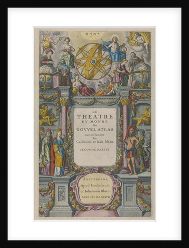 Le Theatre du Monde by Willem Janszoon Blaeu