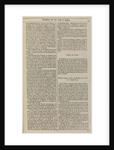 Page 35 from 'The English pilot : the first book: describing the ... northern navigation ...' by John Seller