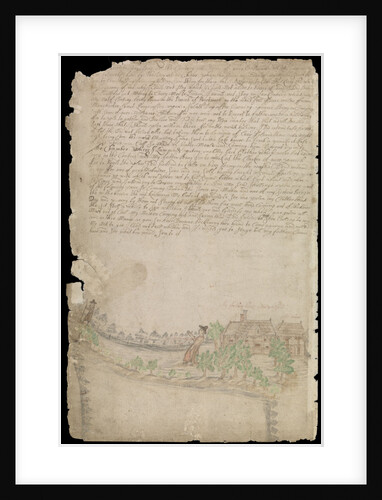 Plate from Edward Barlow's journal of his life at sea in king's ships, East & West Indiamen & other merchantmen from 1659 to 1703. by Edward Barlow