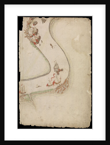 Plate from Edward Barlow's journal of his life at sea in king's ships, East & West Indiamen & other merchantmen from 1659 to 1703. by Edward Barlow