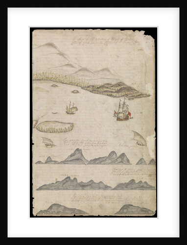 Plate from Edward Barlow's journal of his life at sea in king's ships, East & West Indiamen & other merchantmen from 1659 to 1703. by Edward Barlow