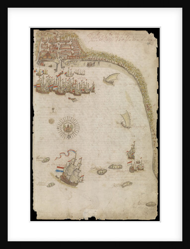 Plate from Edward Barlow's journal of his life at sea in king's ships, East & West Indiamen & other merchantmen from 1659 to 1703. by Edward Barlow