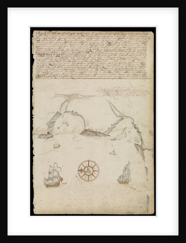 Plate from Edward Barlow's journal of his life at sea in king's ships, East & West Indiamen & other merchantmen from 1659 to 1703. by Edward Barlow
