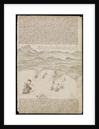 Plate from Edward Barlow's journal of his life at sea in king's ships, East & West Indiamen & other merchantmen from 1659 to 1703. by Edward Barlow